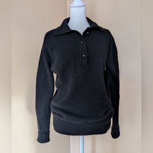 Vtg Charter Club Women’s Sweater Collared Lambswool Angora